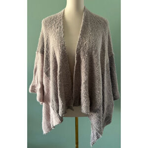 Women's Unbranded Ruana One Size Gray and Lavender